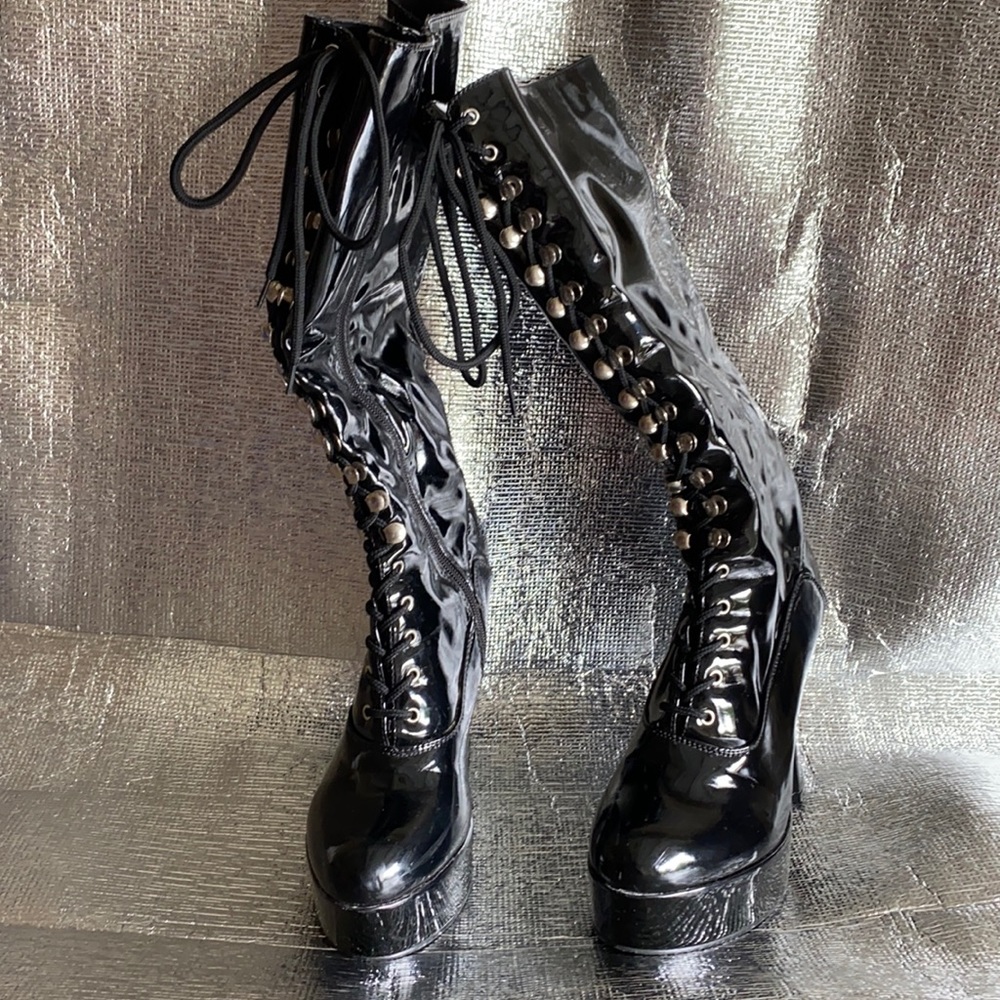 High Wegde Boots